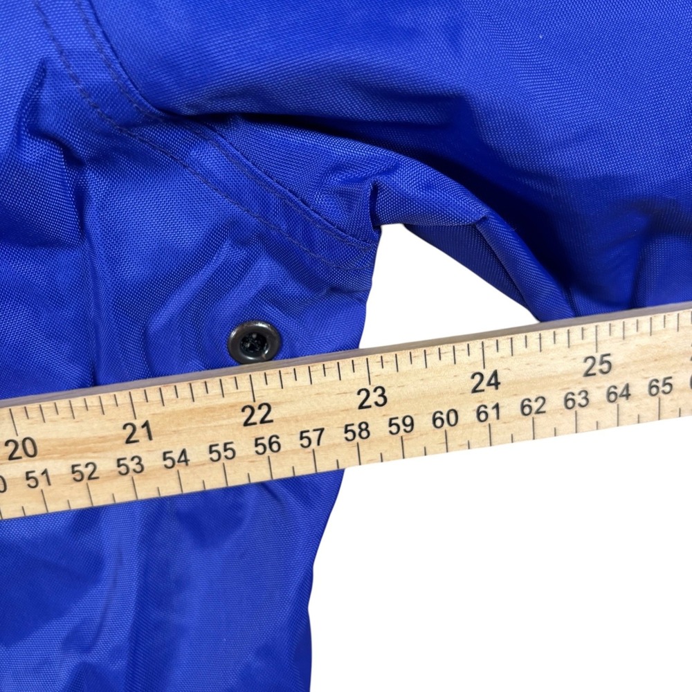 VTG Eddie Bauer Womens Windbreaker Jacket Blue Full Zip Mesh Lined L Hong Kong - Picture 6 of 9